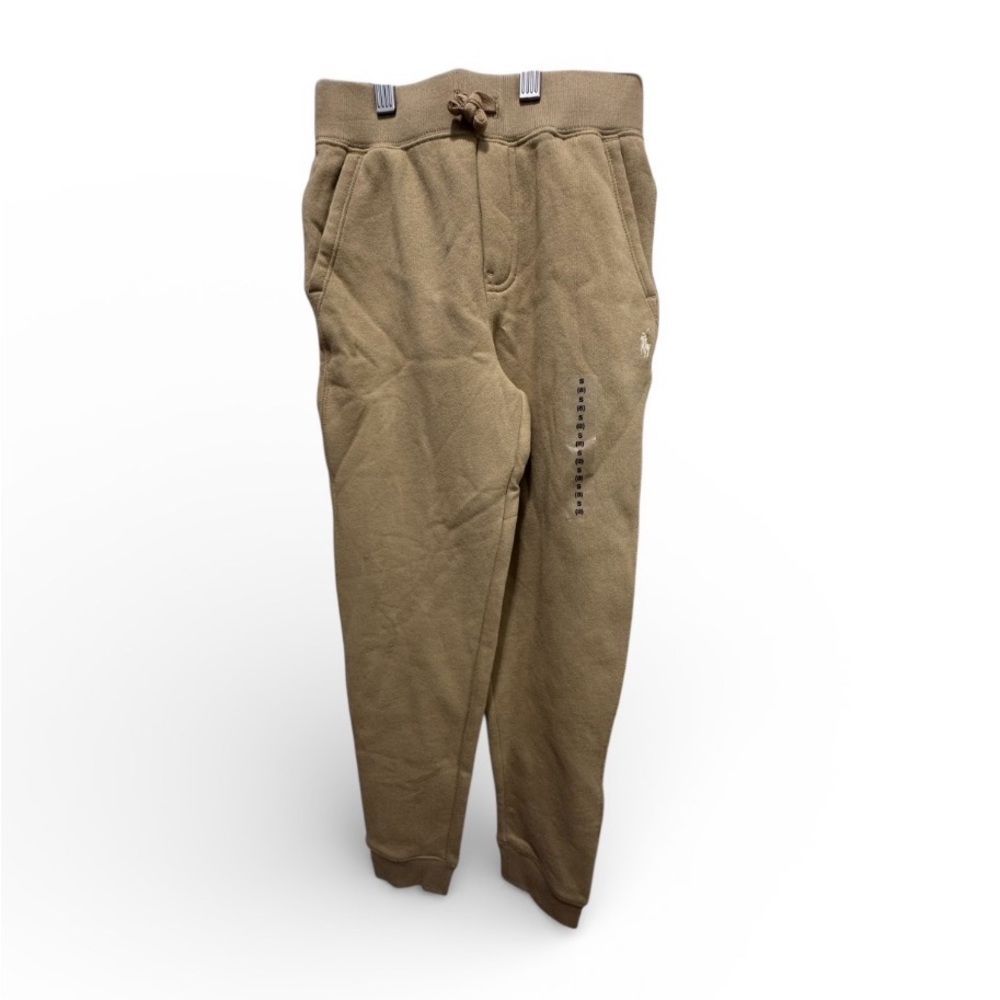 Polo Ralph Lauren tan Joggers sweatpants size small (8) NWT